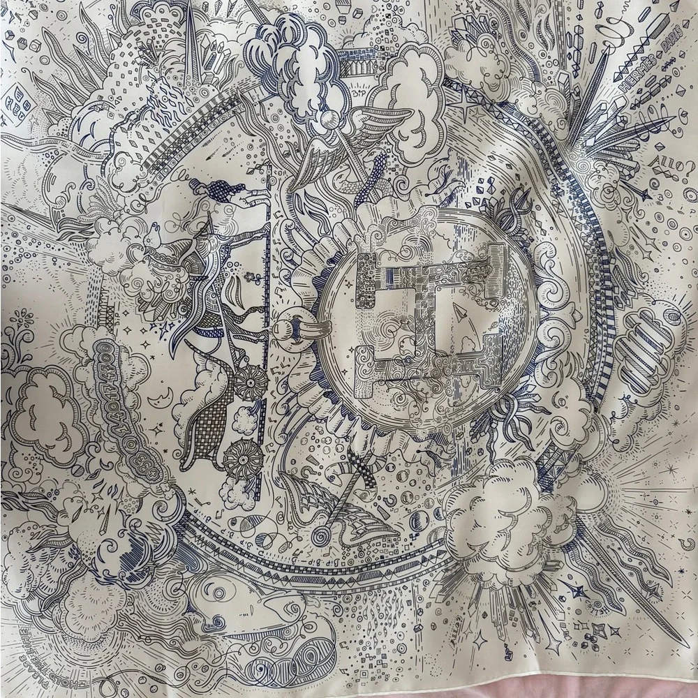Hermes Please Hold the Line Scarf - Picture 10 of 12